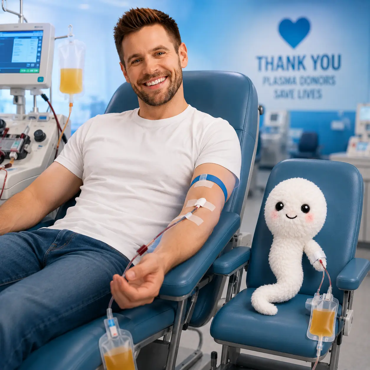Plasma donation vs sperm donation — comparing earning potential in 2026